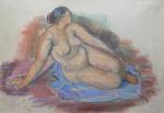 RODICA ANCA MARINESCU - „Studiu de nud” pastel 5