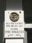 Placa memoriala SPIRU VERGULESCU amplasata la 10 mai 2009 la locuinta din Bucuresti