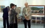Mircea DEAC la vernisajul "Expozitiei retrospective SPIRU VERGULESCU 75 ani" 31 aug 2009 CMNB
