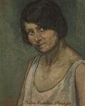 MARIA CIURDEA STEURER - Autoportret 1922
