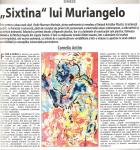 MURIVALE - Articol de Corneliu Antim "Sixtina lui Muriangelo" in  ZF 02.08.08