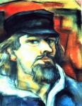 Mircea Titus ROMANESCU - Autoportret,pastel