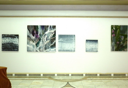 Tablouri de Gabriela CULIC la Expozitia de la CMNBuc. iulie 2010