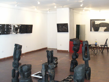 MARIUS OVIDIU BURHAN - Lucrari din Expozitia "Intre alb si negru", Galeria Caminul Artei, Bucuresti 2006