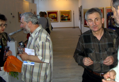 Prof. Univ. Dr. Alexandra Titu, Vasile Muresan Murivale si Vasile Pop Negresteanu la 15 mai 2008