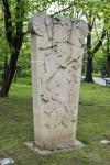 Ion Lucian MURNU - Făt Frumos in Parcul Herăstrău, piatra de Albesti, 1965, 280x130x35 cm