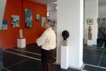 Vedere din Expozitia Ion Lucian MURNU "Lectia de sculptura" de la Galeria Orizont 2011 
