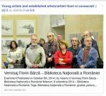 vernisaj expozitie Florin Barza la Biblioteca Nationala a Romaniei oct. 2014