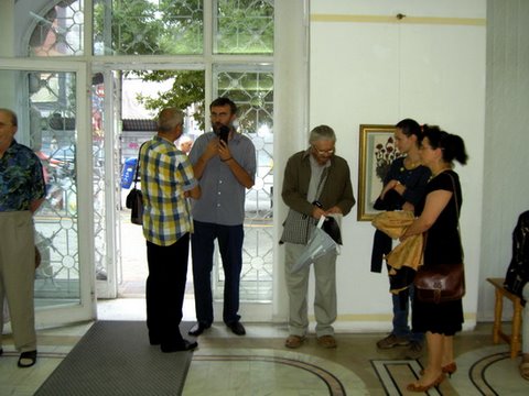 Imagini de la vernisajul "Expozitiei retrospective SPIRU VERGULESCU 75 ani" 31 aug 2009 CMNB