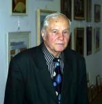 Teodor Raducan la 75 ani la vernisajul expozitiei de la MNTR in 16 ian 2014