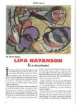 Articol in Expres Magazin, 9 nov 2015: Lipa Natanson - La o aniversare