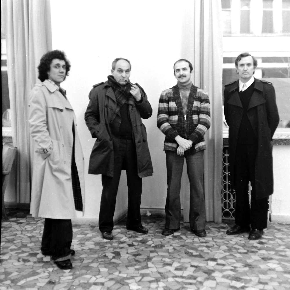 Romeo Zamfirescu, Spiru Chintila, Titu Dragutescu si Mihai Rusu - Expozitie Pictura  la GAMB martie '78