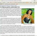 articol BEREA in ziarul Bursa 14_11_2008 de  Marius Tita