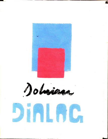 VASILE DOBRIAN - Coperta album "DIALOG 1993"