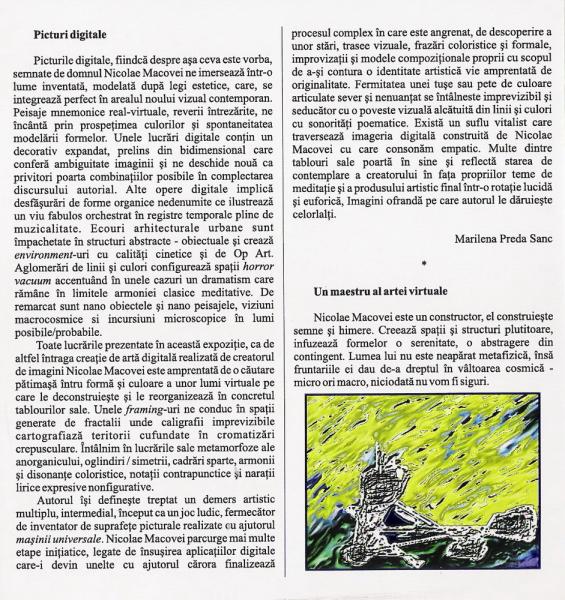 MAKOVEI - Catalog expozitie mai 2007 pag.2