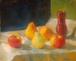Mihai POTCOAVA - 0616 Apples and pears 41x51 up 1996 