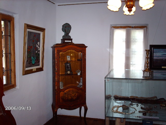 Interior din Casa-muzeu "Gunka si Spiru Vergulescu" din Slatina