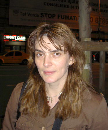 LETITIA GABA la Bucuresti in 2008
