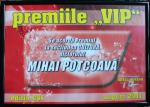 Premiul VIP pentru CULTURA acordat pictorului MIHAI POTCOAVA la Gala Premiilor VIP august 2011