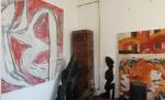 Marius Ovidiu BURHAN - vizita la atelierul artistului in 05.04.2012