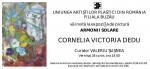 Invitatie expozitie Cornelia Victoria DEDU la Buzau 24.06.2015