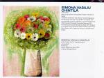 Tablou de SIMONA VASILIU CHINTILA reprodus in Albumul "Buchetul de flori din pictura romaneasca" de la M.N. Cotroceni 