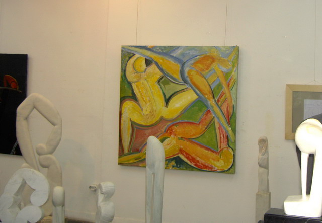 DORU DRAGUSIN - imagine din Expozitia Galeria ORIZONT 2008